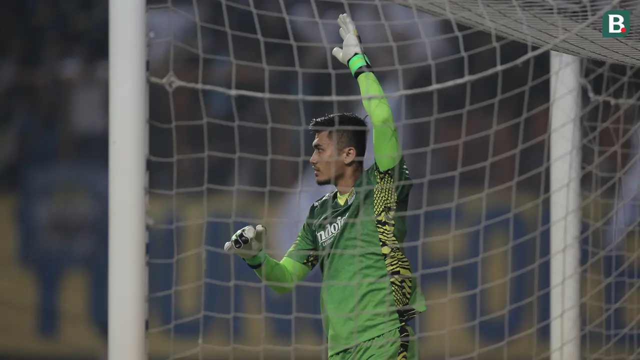 Pemain Persib Bandung Fitrul Dwi Rustapa