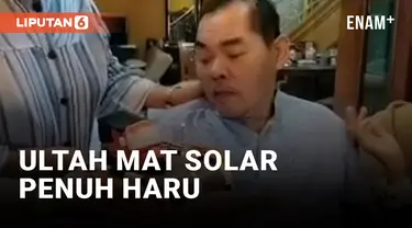 Penuh Haru, Pemain Bajaj Bajuri Rayakan Ulang Tahun Mat Solar