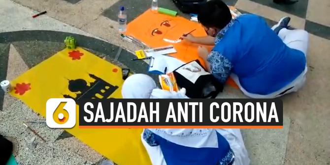 VIDEO: Murid SMP Membuat Sajadah Anti Corona