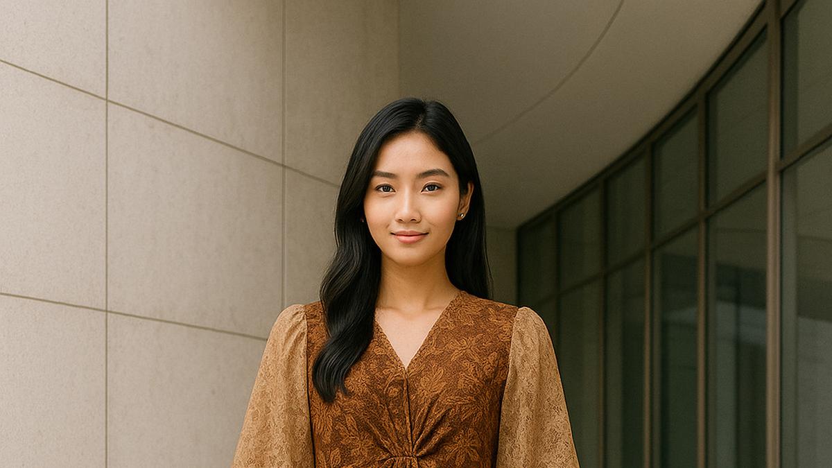 7 Model Batik Brokat Kombinasi Lengan Puff dan Bishop yang Sedang Hits di 2025