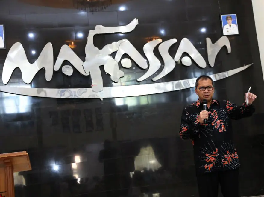 Wali Kota Mohammad Romdhan Pomanto menggelar pertemuan dengan kalangan sineas Makassar. (/Eka Hakim)