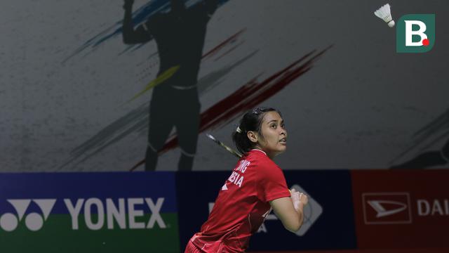 Foto: Putri KW Tumbang, Tunggal Putri Menyisakan Gregoria Mariska Tunjung di Babak 16 Besar Daihatsu Indonesia Masters 2022