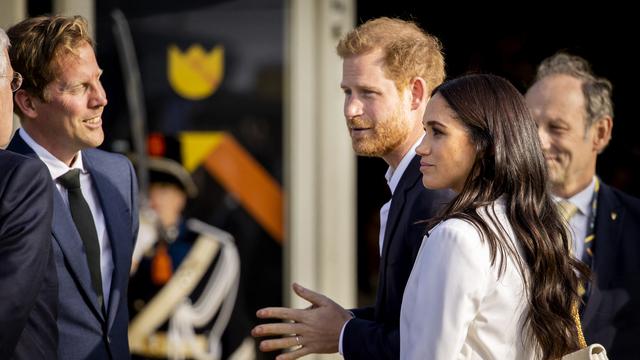 Meghan Markle dan Pangeran Harry saat berada di Den Haag, Belanda