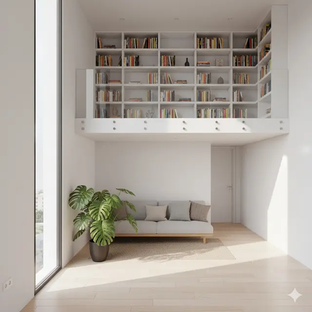Inspirasi Rumah Kontemporer Murah dengan Mezzanine