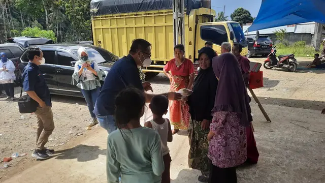 BRI Bangun Posko BRI Peduli di Desa Aua Kuniang