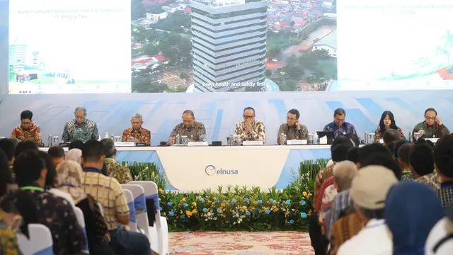 Rapat Umum Pemegang Saham Tahunan (RUPST) Elnusa tahun buku 2024, Kamis, (22/5/2025). (Foto: Elnusa)
