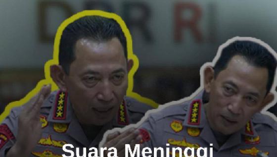 Sangar! Suara Kapolri Meninggi di DPR Tolak Keras Ada Menteri Kepolisian: Saya Pilih Dicopot