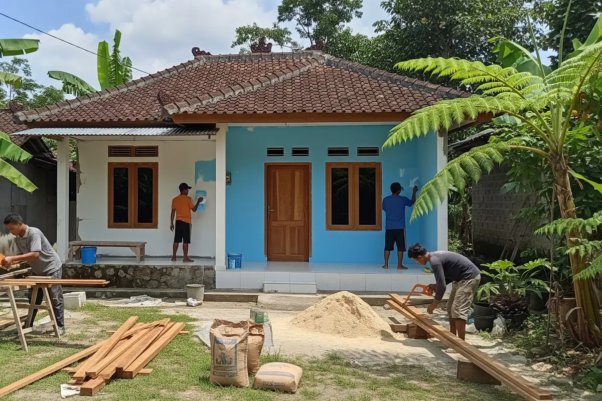 10 Langkah Praktis Bikin Rumah Lama Terlihat Baru Seperti Hasil Renovasi Profesional/ Ilustrasi AI