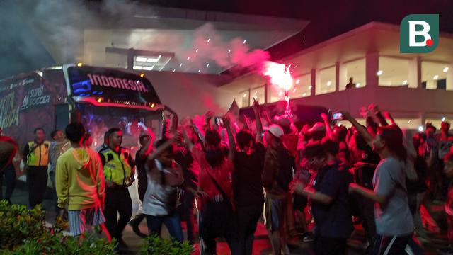 Suporter Timnas Indonesia U-19