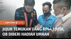 Petugas kebersihan di Stasiun Besar Yogyakarta menemukan tas berisi uang Rp 44,1 juta saat sedang bertugas. Sebagai bentuk apresiasi atas kejujurannya, sang petugas dipertimbangkan mendapat sejumlah hadiah, termasuk ibadah umroh ke Tanah Suci.