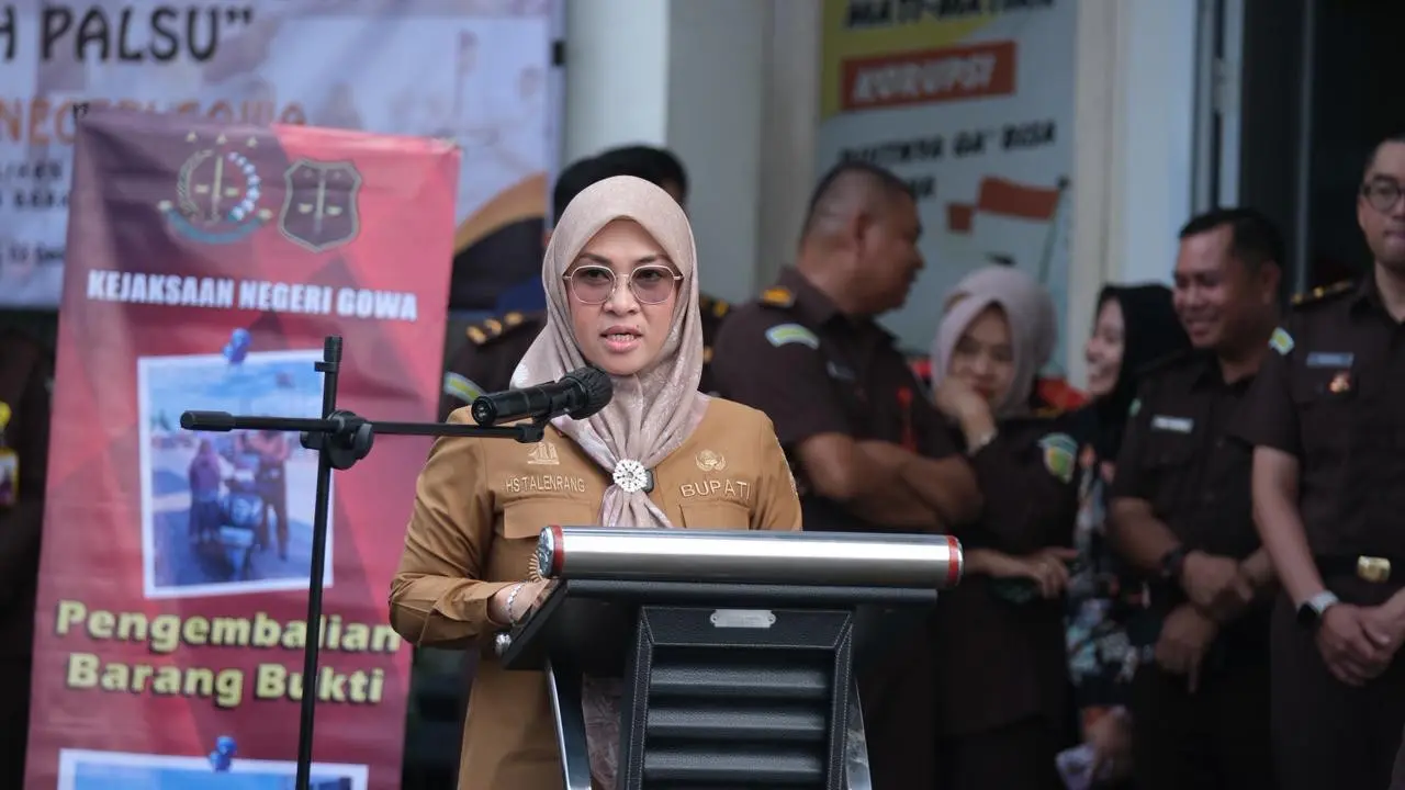 Bupati Gowa Sitti Husniah Talenrang Tersangka