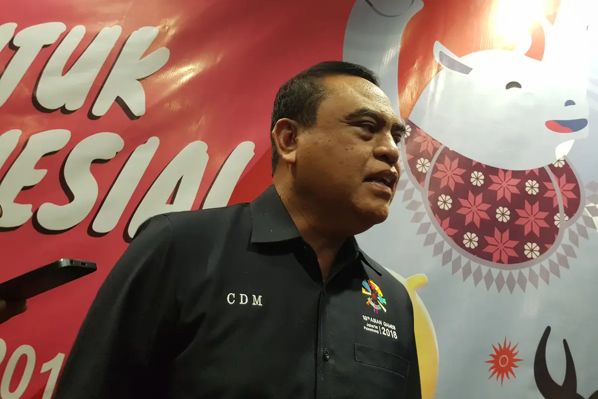 Chief de Mission (CdM) kontingen Indonesia di Asian Games 2018, Wakapolri Komjen Pol Syafruddin