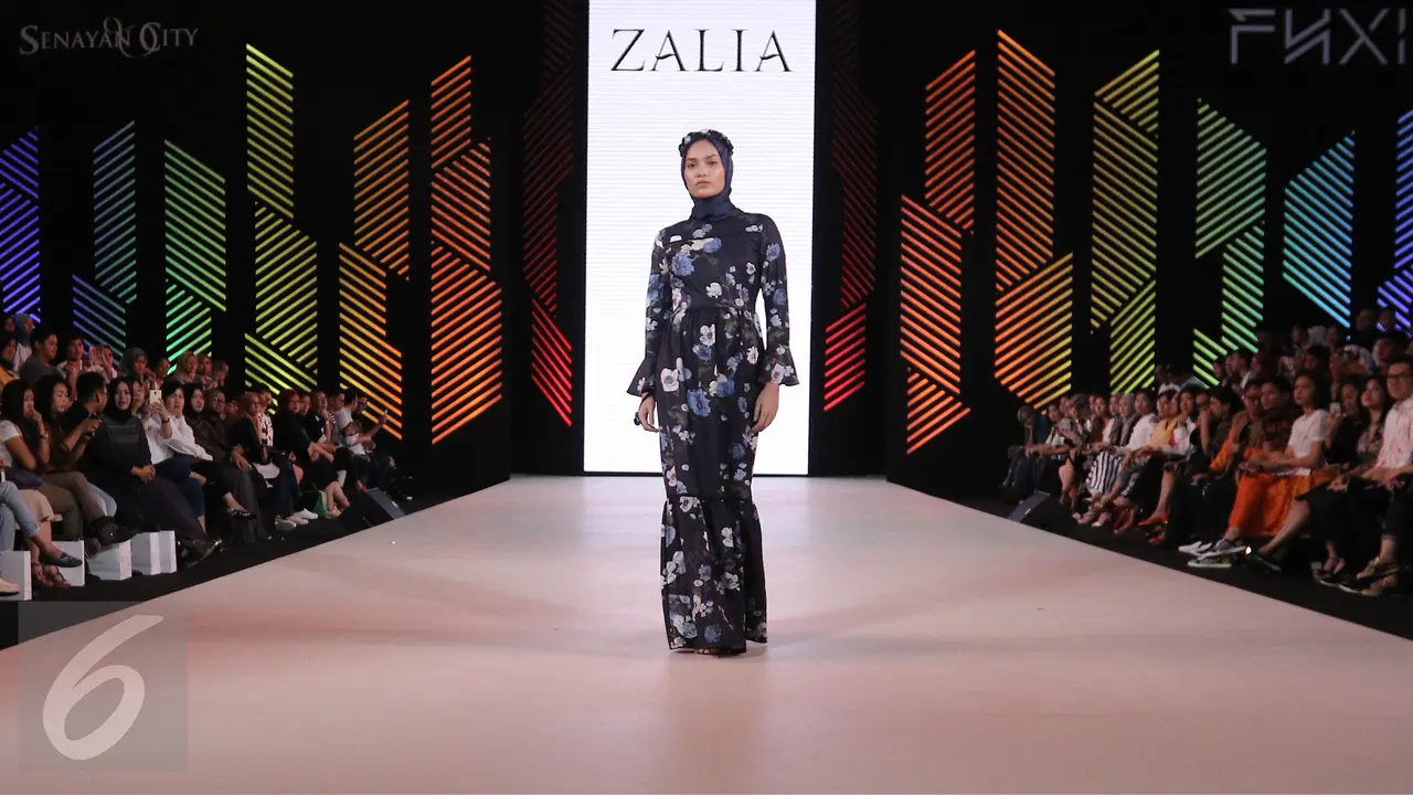 Inspirasi Busana Lebaran Nuansa Alam di Fashion Nation 2017