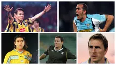 Kumpulan foto-foto sejumlah pemain Lazio yang dibeli Juventus. (Foto: AFP)
