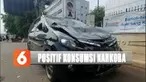 Pengendara mobil yang menabrak tujuh pesepeda di Sudirman, Jakarta Selatan, ternyata mengonsumsi narkoba.