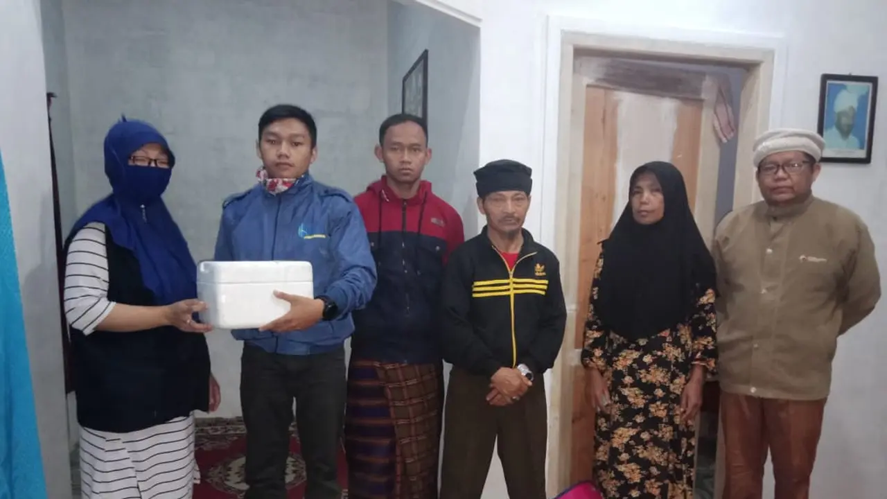 Sebagian warga Desa Tenjowaringin, Tasikmalaya, Jawa Barat siap menjadi donor mata. (Foto: Dok Keluarga Donor Mata Tasikmalaya)
