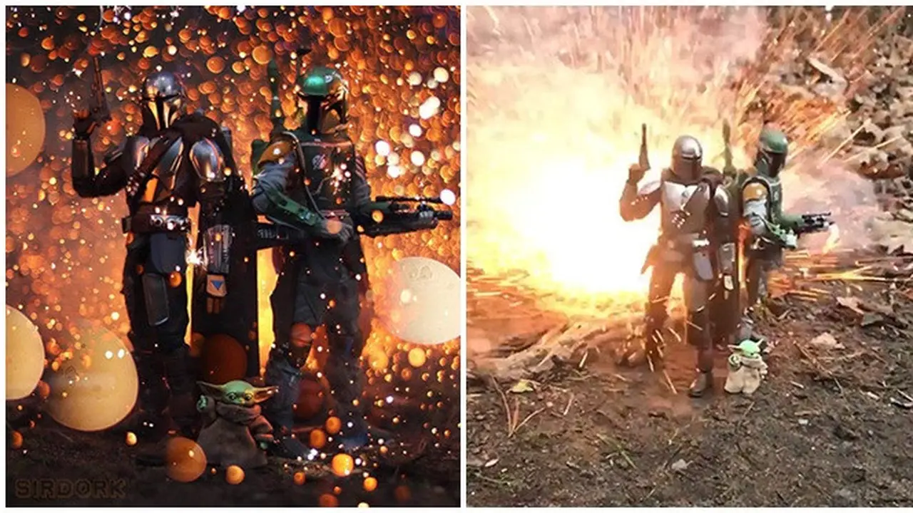 7 Realita di Balik Foto Bak Scane Film Ini Mengagumkan, Gunakan Action Figure