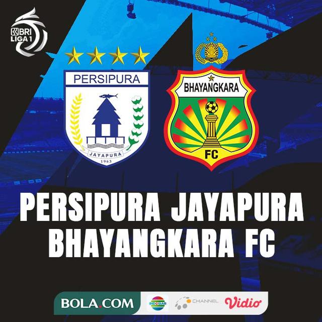 BRI Liga 1 - Persipura Jayapura Vs Bhayangkara FC