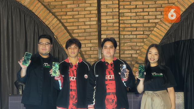 Peluncuran Tecno Pova 6 Pro 5G di Jakarta