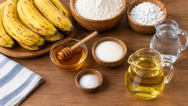 Bahan-bahan Pisang Goreng Madu