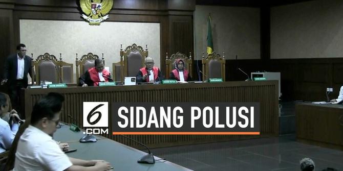 VIDEO: Sidang Gugatan Polusi Udara Ditunda