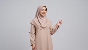 Model Gamis Katun Adem untuk Sehari-hari. Gemini