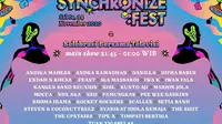 Synchronize Fest 2020 Tayang di SCTV dan Vidio. (instagram.com/synchronizefest)