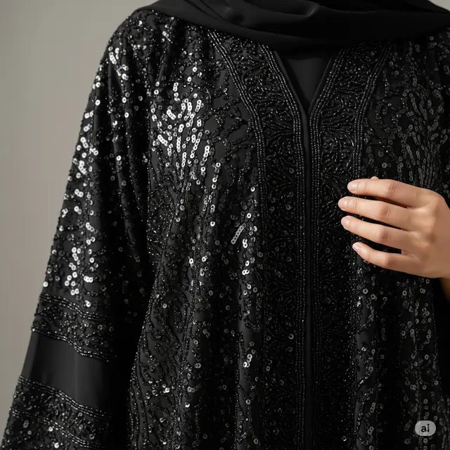 Inspirasi Model Baju Abaya Arab Terbaru Hitam Manik untuk Tampilan Elegan di 2025