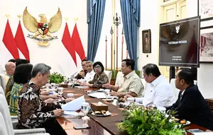 Prabowo Terima DEN, Bahas Antisipasi El Nino hingga Kebakaran Hutan