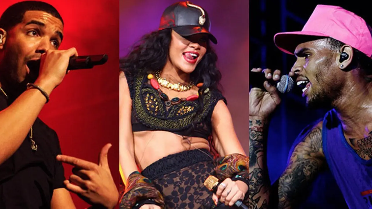 Rihanna, Chris Brown, dan Drake
